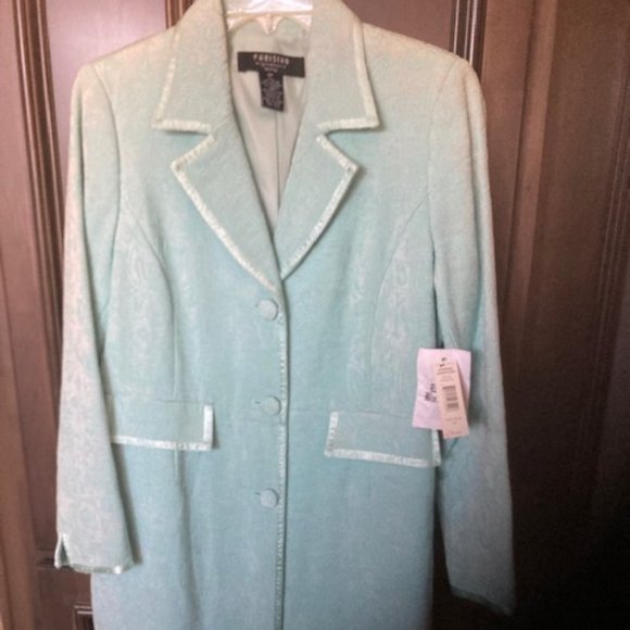 Parisian Textured Tapestry Long Sleeves Jacket - Picture 1 of 4